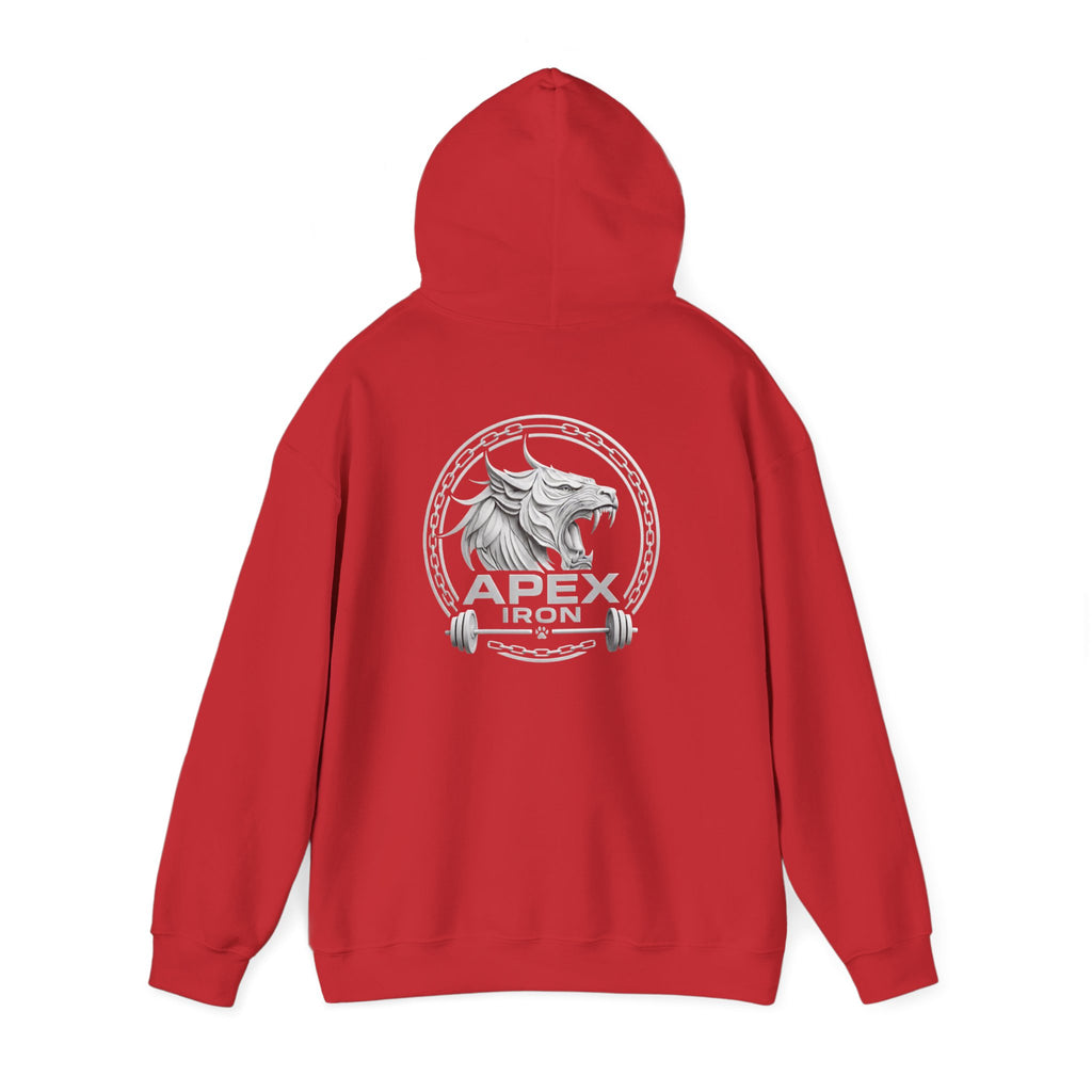 Big Logo (Back-White) Unisex Heavy Blend™ Hooded Sweatshirt