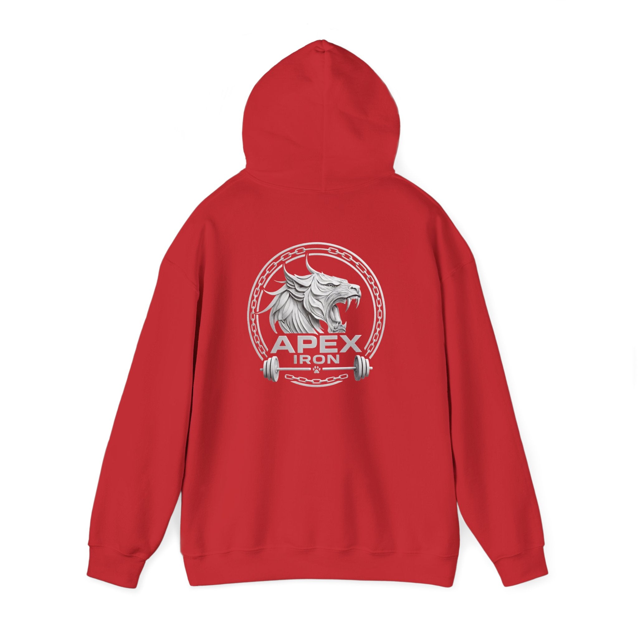 Big Logo (Back-White) Unisex Heavy Blend™ Hooded Sweatshirt