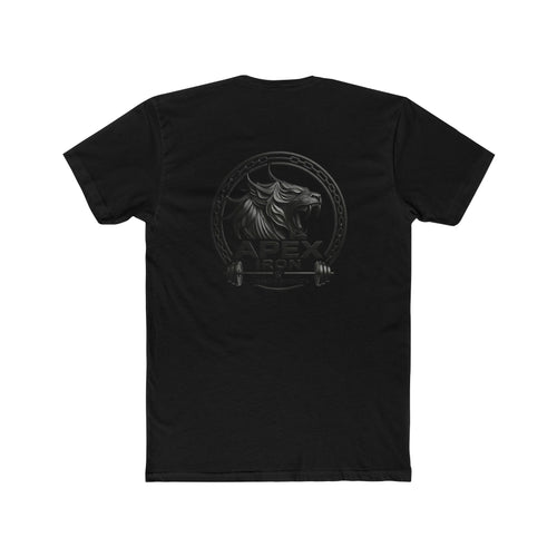 Big Logo (Back-Black) Unisex Cotton Crew Tee