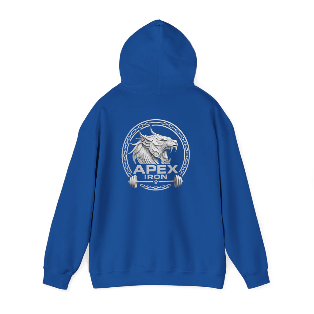 Big Logo (Back-White) Unisex Heavy Blend™ Hooded Sweatshirt