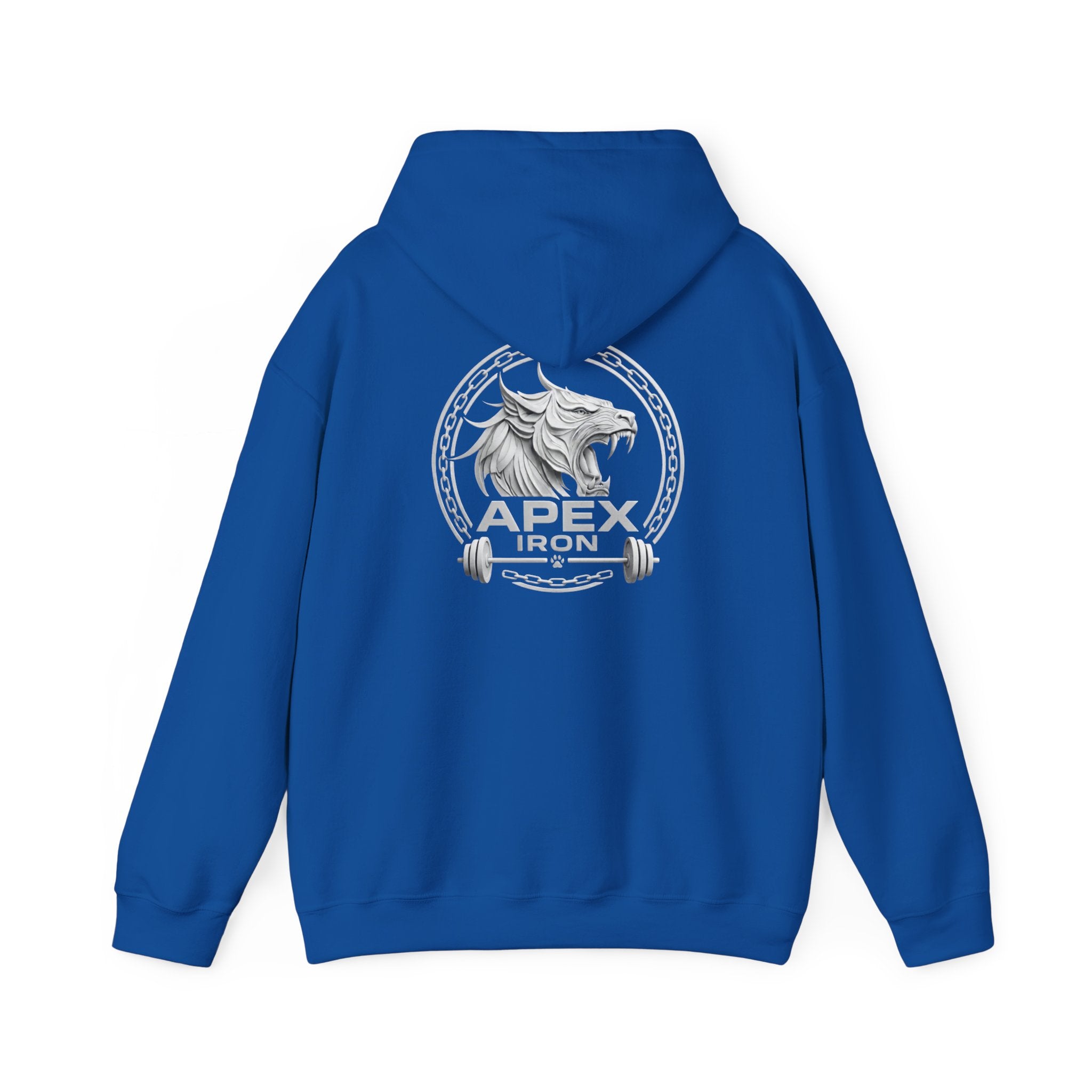 Big Logo (Back-White) Unisex Heavy Blend™ Hooded Sweatshirt