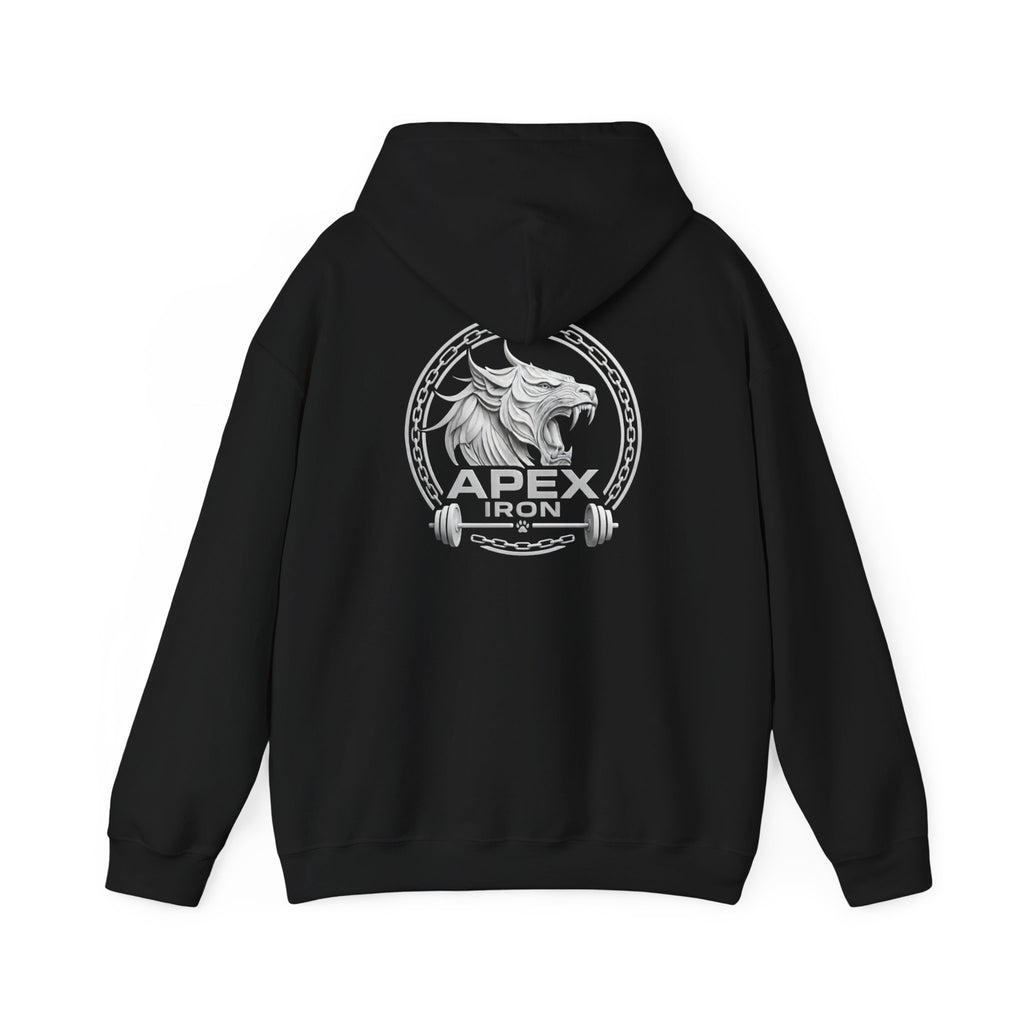 Big Logo (Back-White) Unisex Heavy Blend™ Hooded Sweatshirt