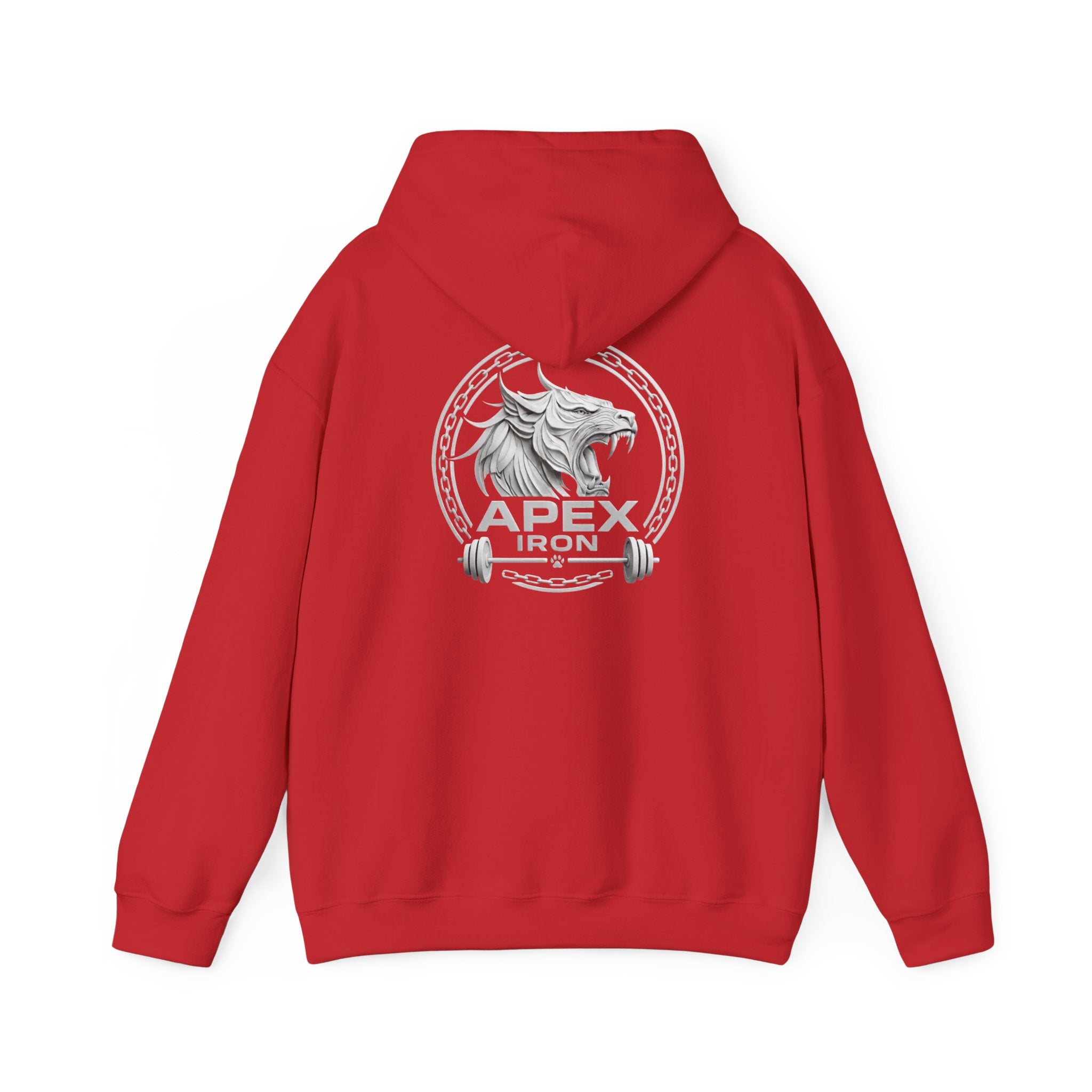 Big Logo (Back-White) Unisex Heavy Blend™ Hooded Sweatshirt