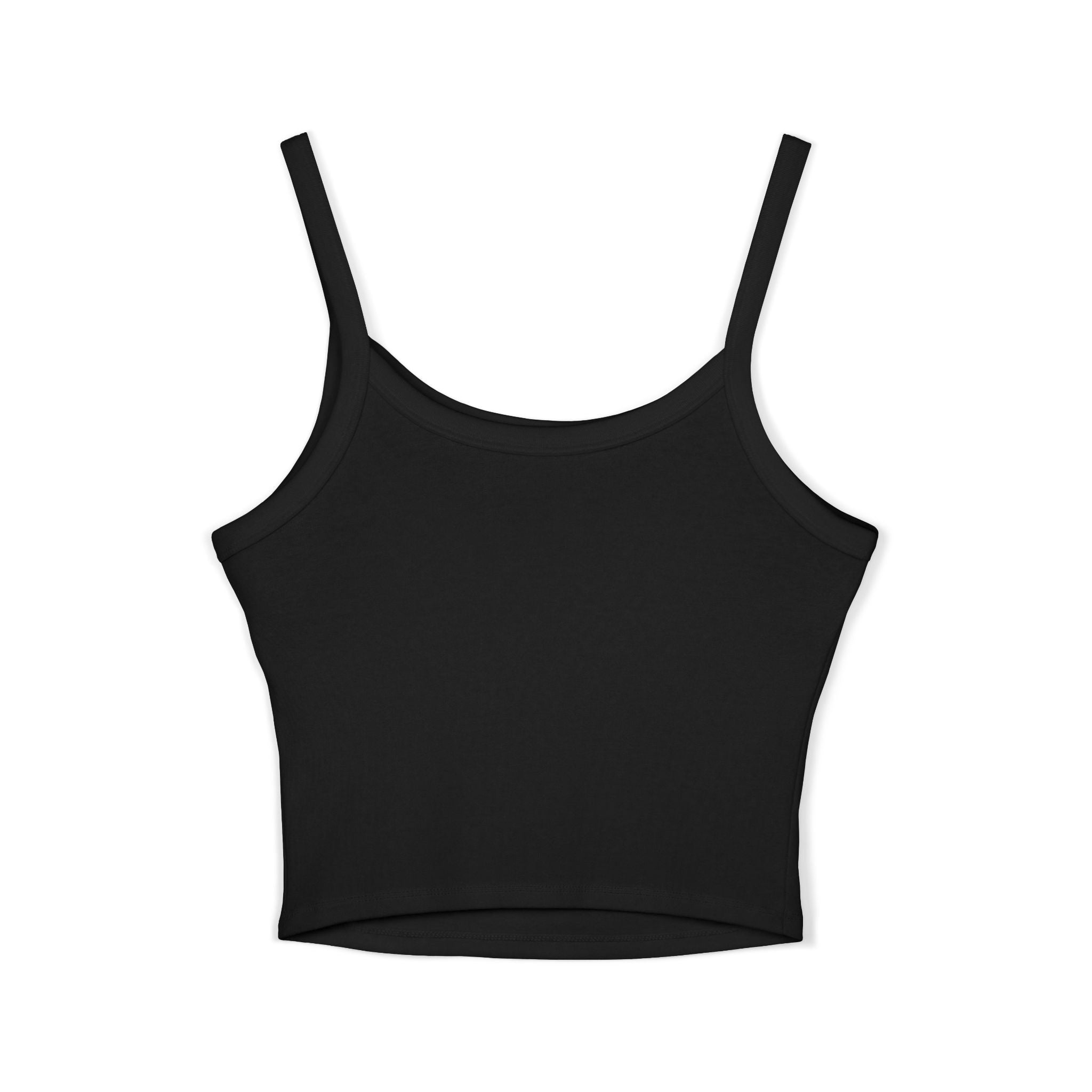 Apex Iron Crop Tank Top — Women's Fitness & Gym Spaghetti Strap Tank