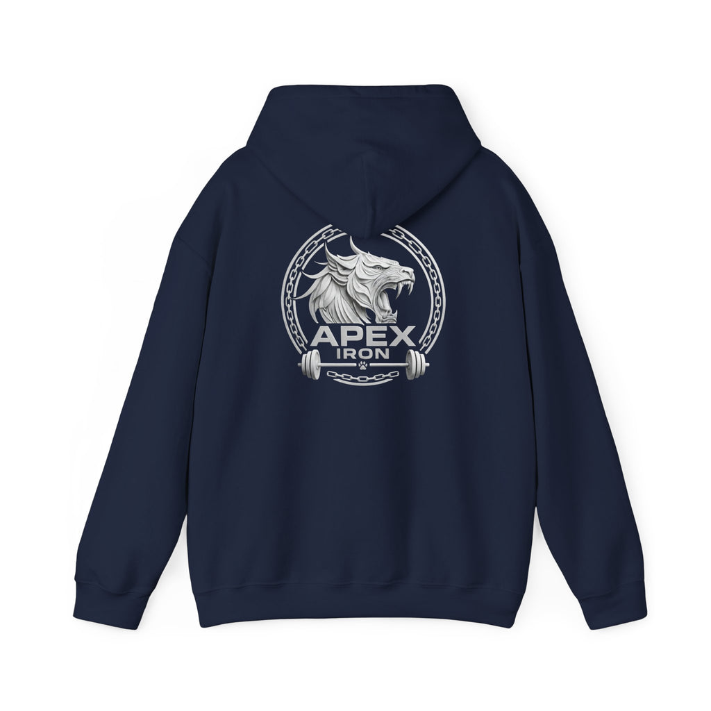Big Logo (Back-White) Unisex Heavy Blend™ Hooded Sweatshirt