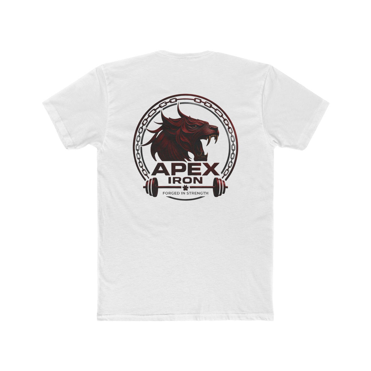 Apex Iron Red Logo Tee