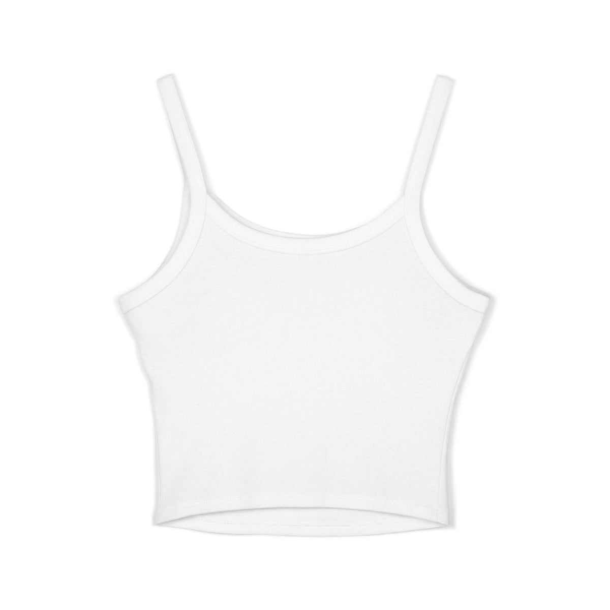 Apex Iron Crop Tank Top — Women's Fitness & Gym Spaghetti Strap Tank