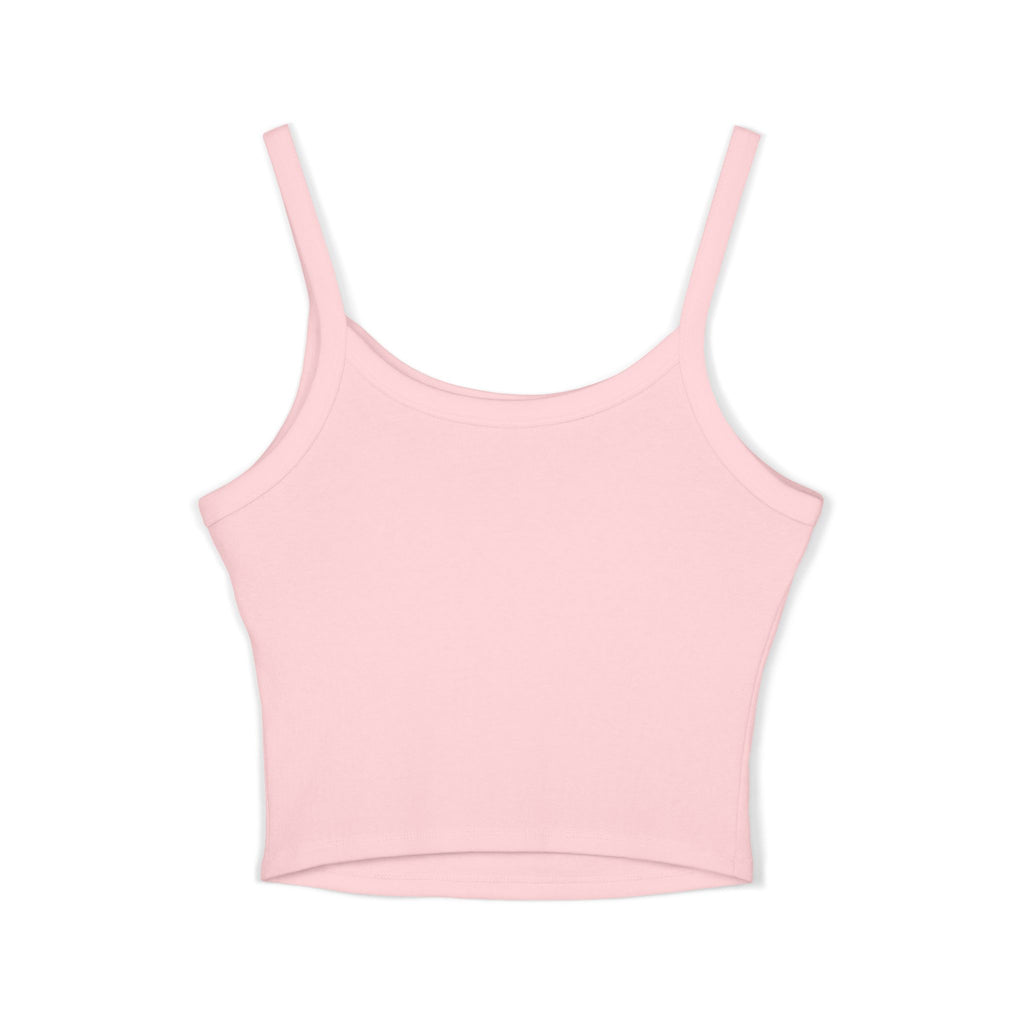 Apex Iron Crop Tank Top — Women's Fitness & Gym Spaghetti Strap Tank