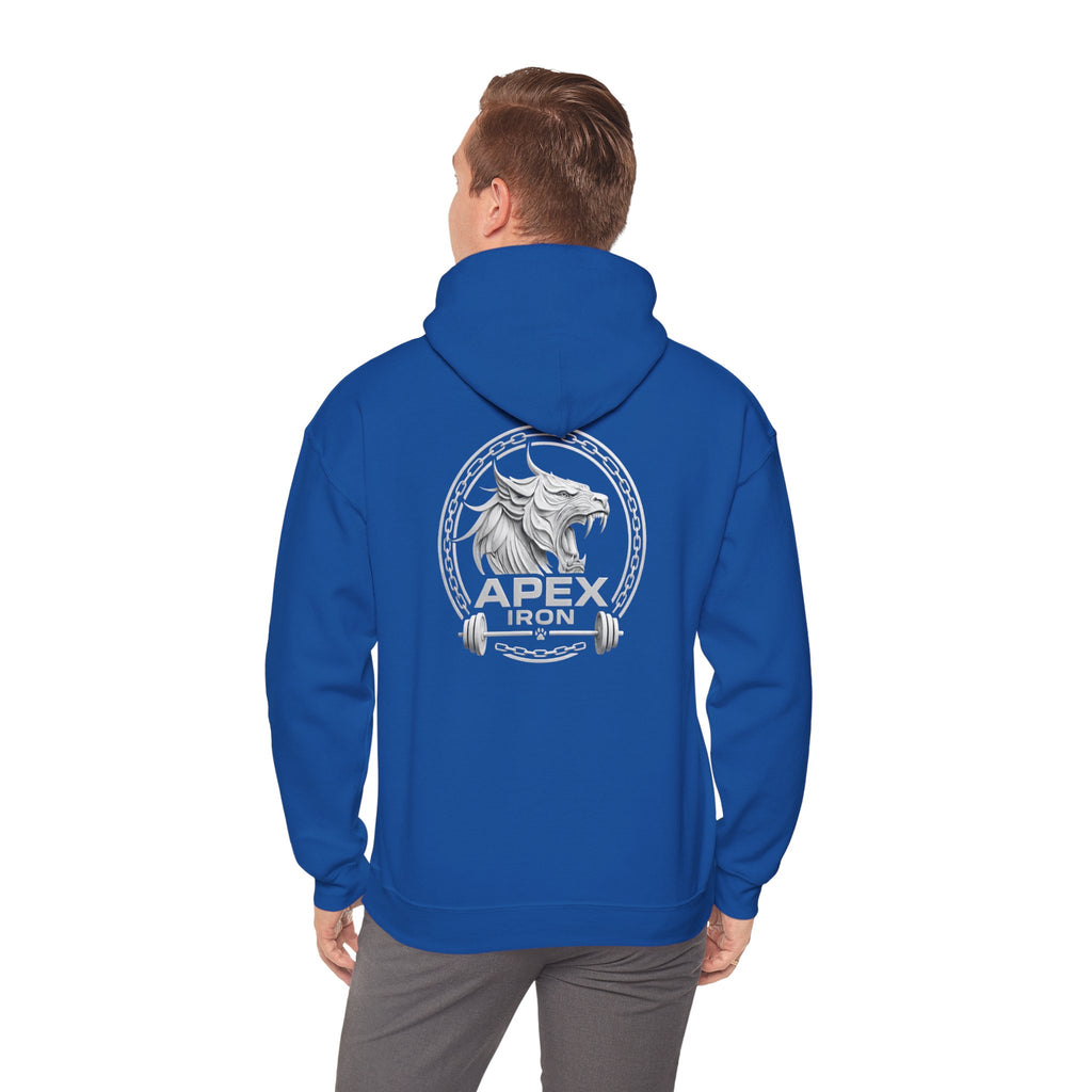 Big Logo (Back-White) Unisex Heavy Blend™ Hooded Sweatshirt