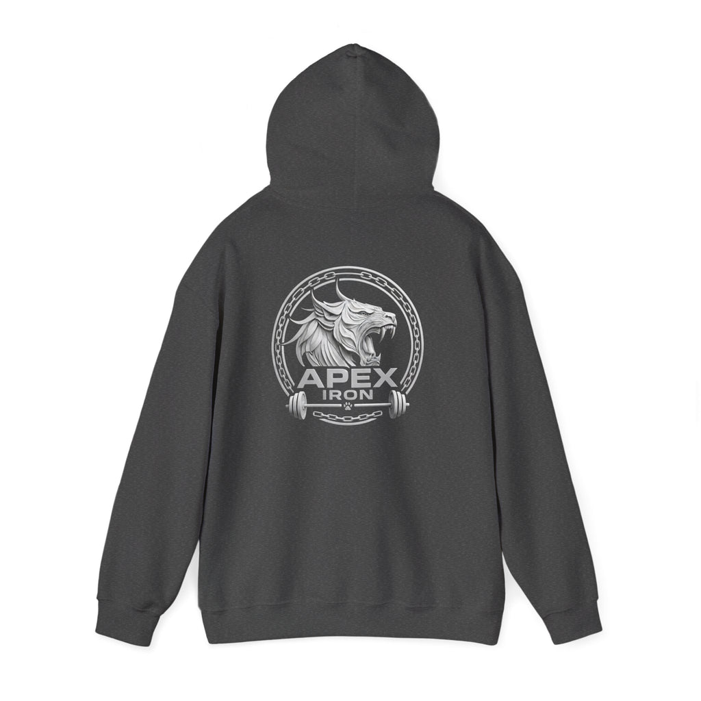 Big Logo (Back-White) Unisex Heavy Blend™ Hooded Sweatshirt